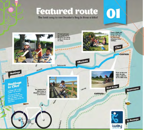 Havelock North cycling route